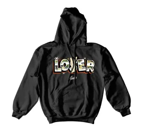 Retro 3 Patchwork Lover Loser Hoody