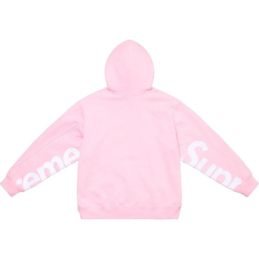 Supreme Cropped Panels Hooded Sweatshirt (Pink)