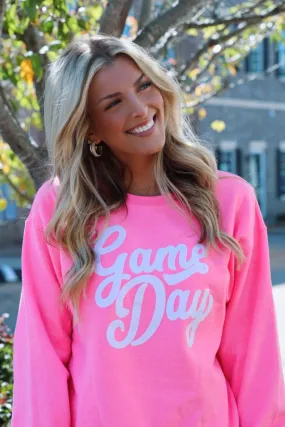 TEE Glitter Gameday Graphic Sweatshirt