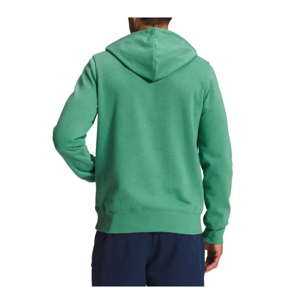 'The North Face' Men's Half Dome Pullover Hoodie - Deep Grass Green / TNF White