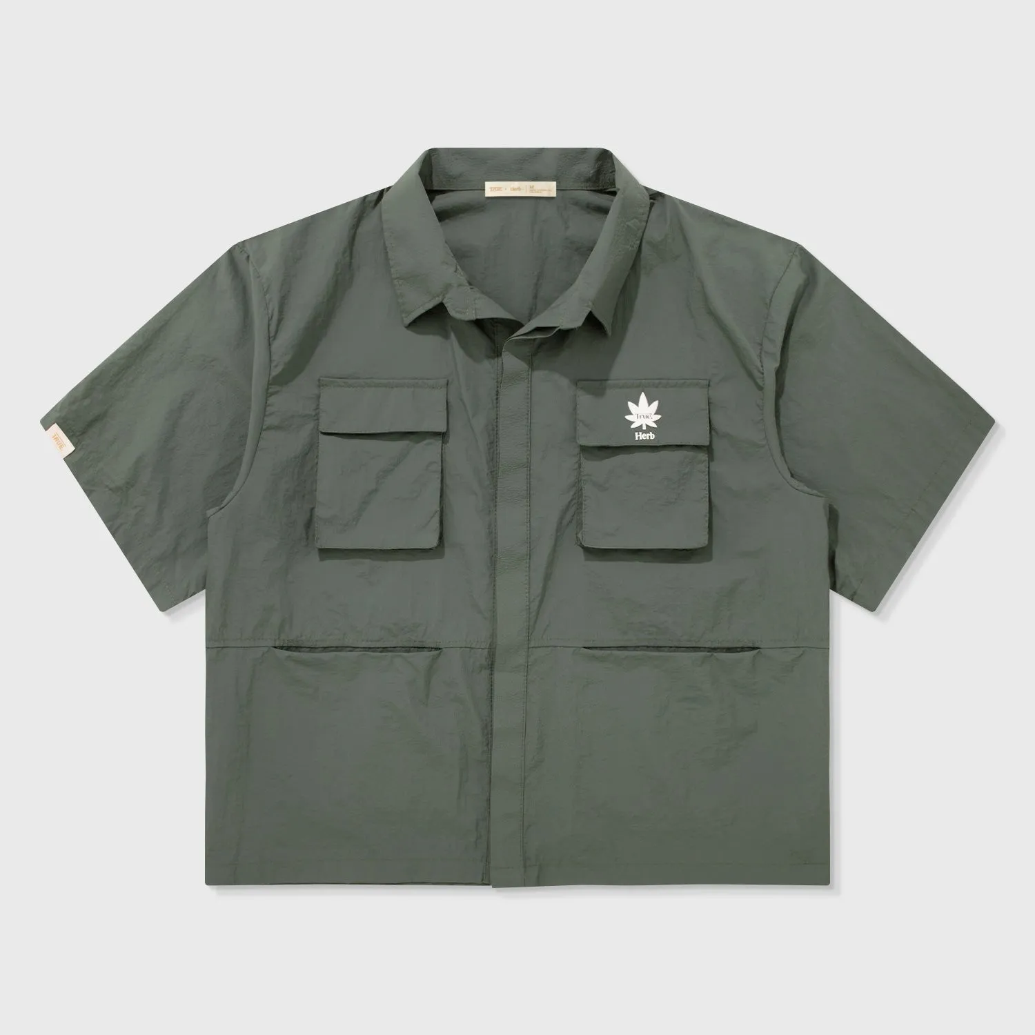 True X Herb Connected Shirt - Green