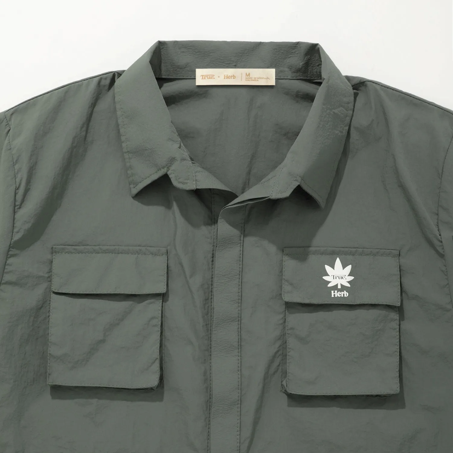 True X Herb Connected Shirt - Green