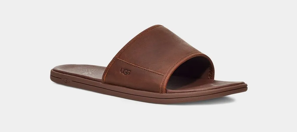 UGG Men's Seaside Slide (Luggage Leather)