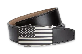 USA Flag Black Aston Black, 1 3/8 Strap, Golf Belt