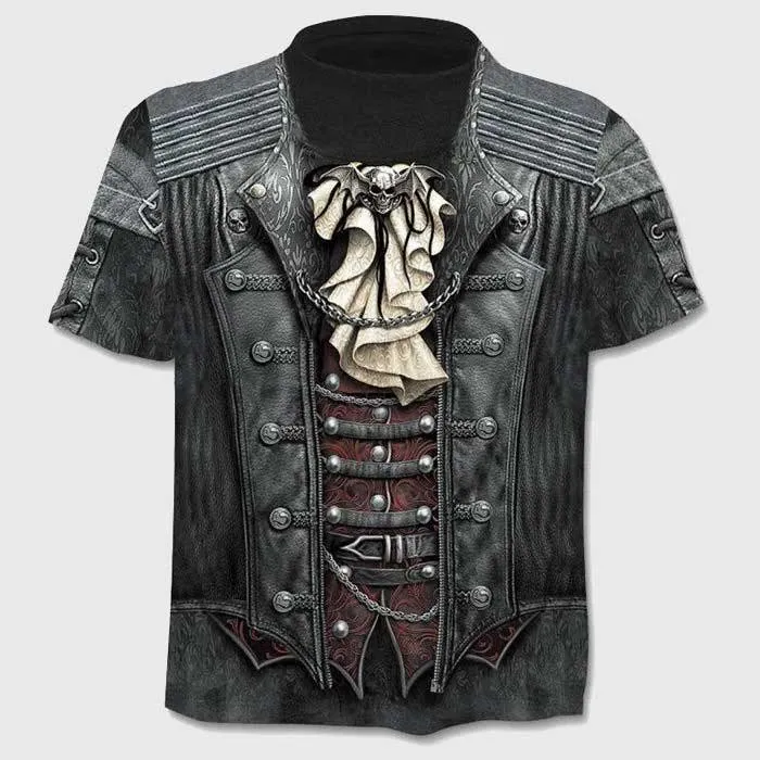 Victorian Steampunk Jacket Hoodie & Tee