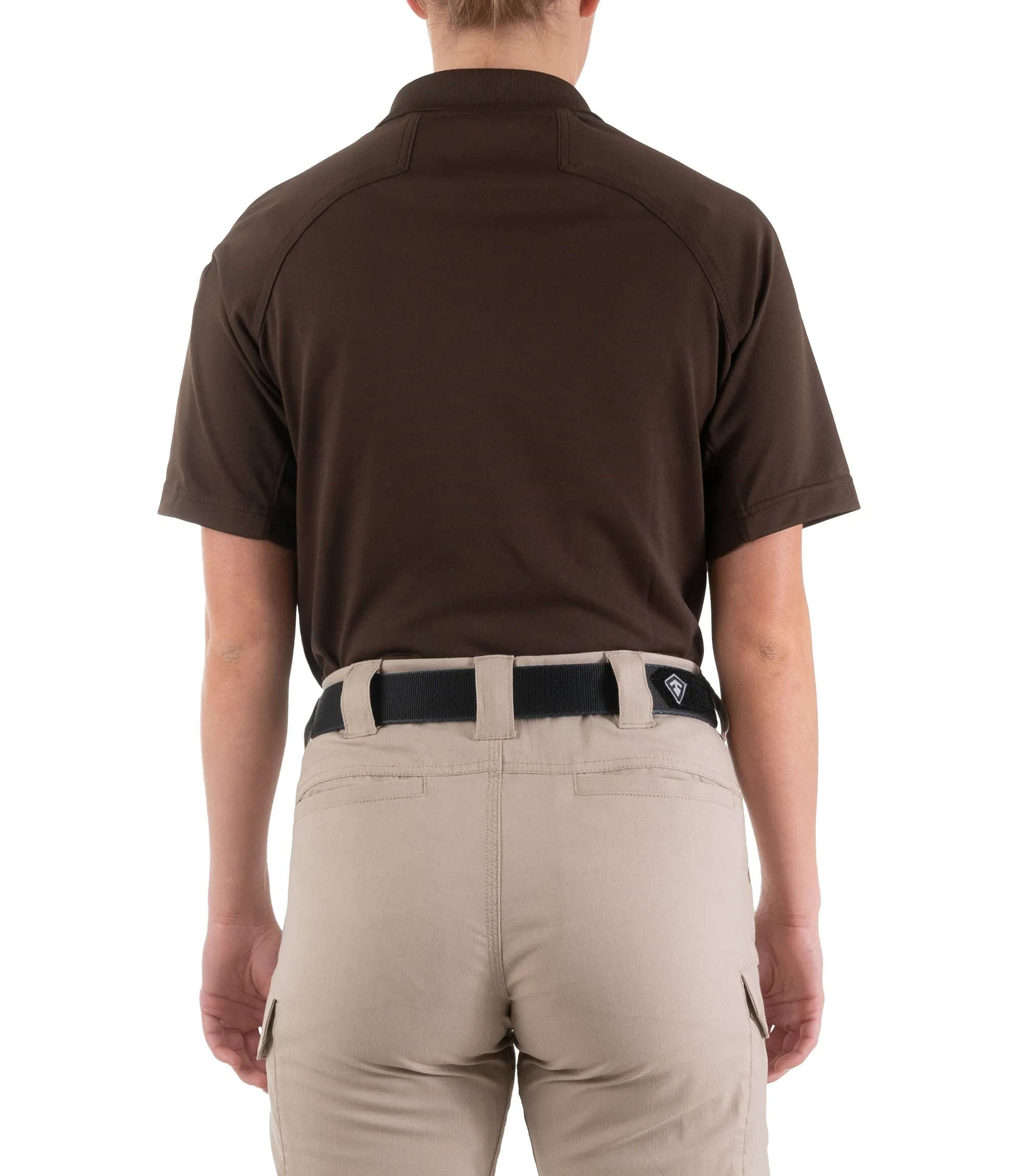 Women's Performance Short Sleeve Polo - Kodiak Brown